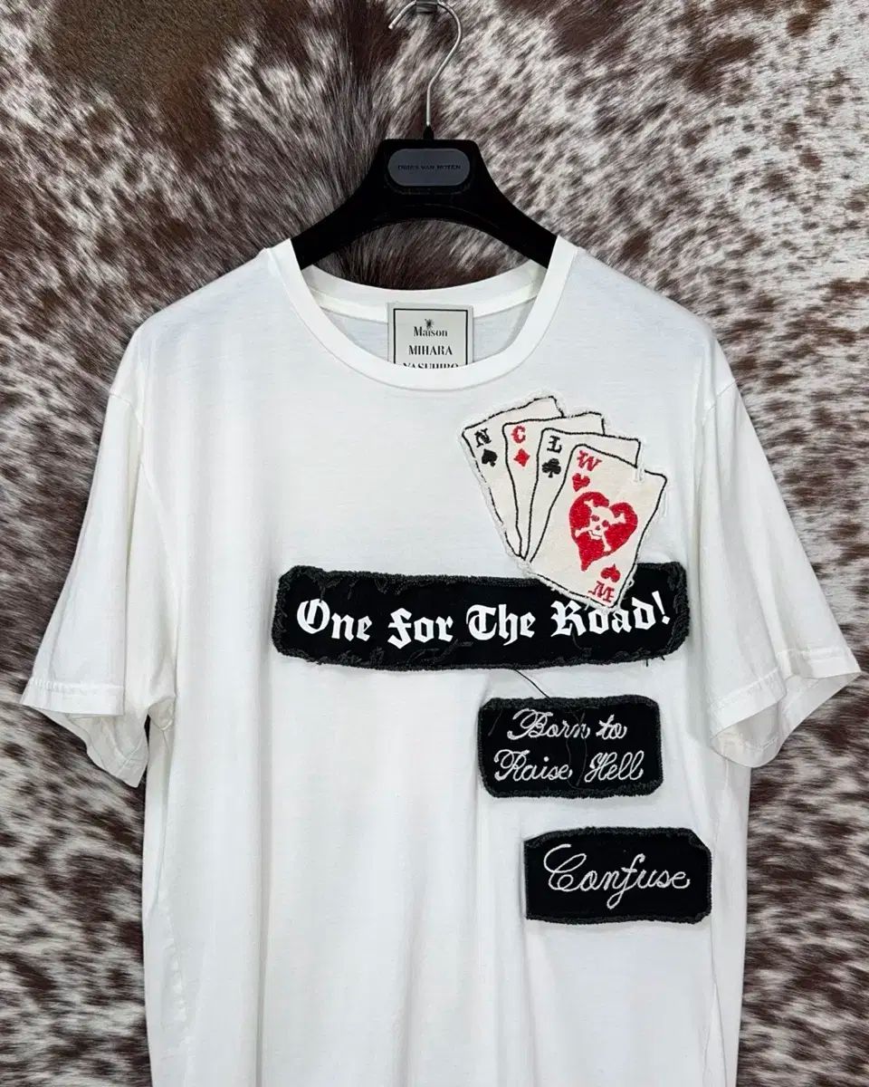 パッチワーク 半袖Tシャツ