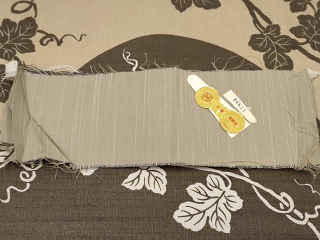 平和屋着物□極上 西陣 井筒織物謹製 全通柄袋帯 まわた紬 偏光箔 葡萄