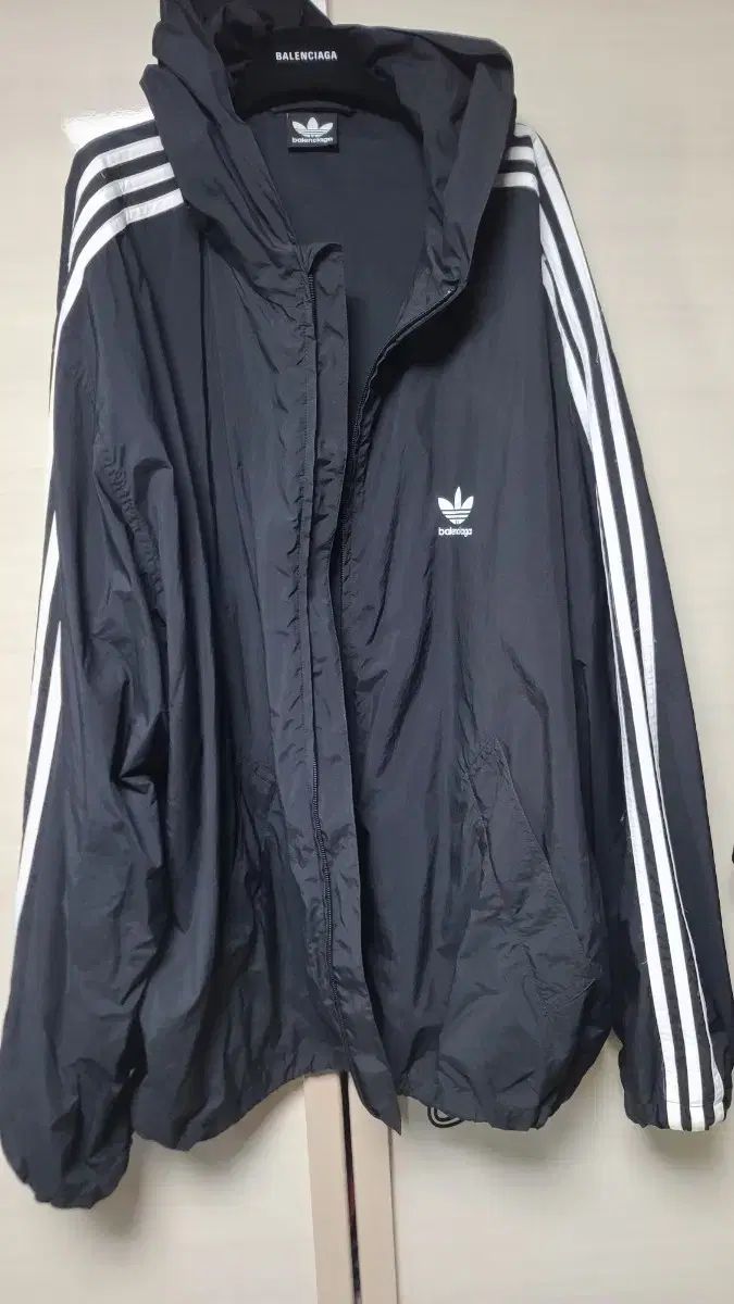 BALENCIAGA(バレンシアガ) adidas(アディダス) コラボ バルディダス フーディー ウインドブレーカー L