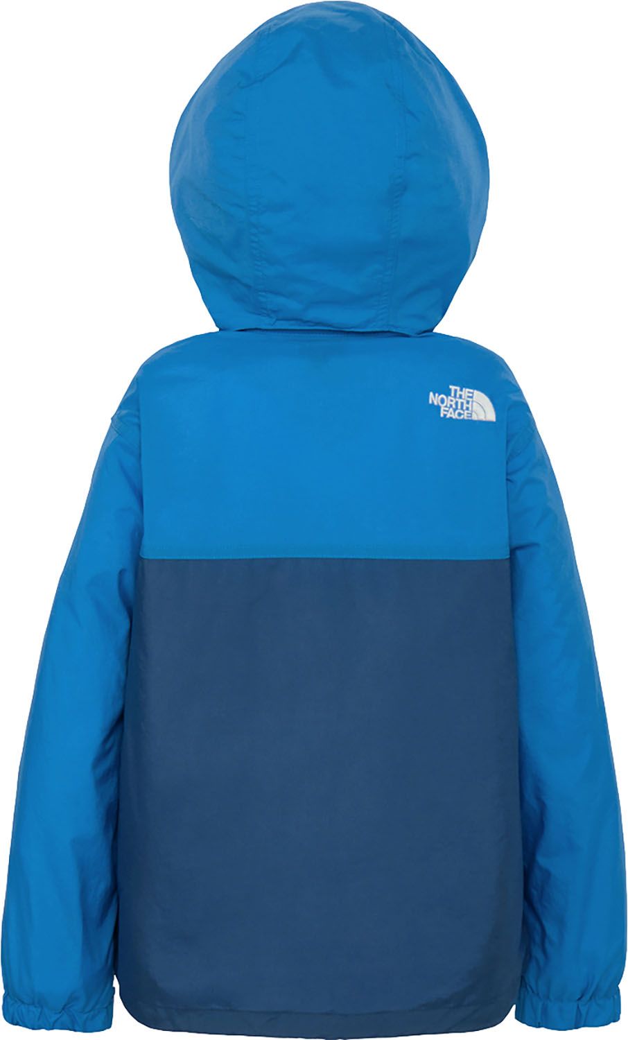 ザ ノース フェイス THE NORTH FACE アウトドア コンパクトジャケット 子ども服 ウィンドブレーカー アウター 上着 軽い はっ水 シンプル フード 取り外し 普段使い 外遊び キャンプ 記名ラベル NPJ 2 CO クリアレイクブルー マウ