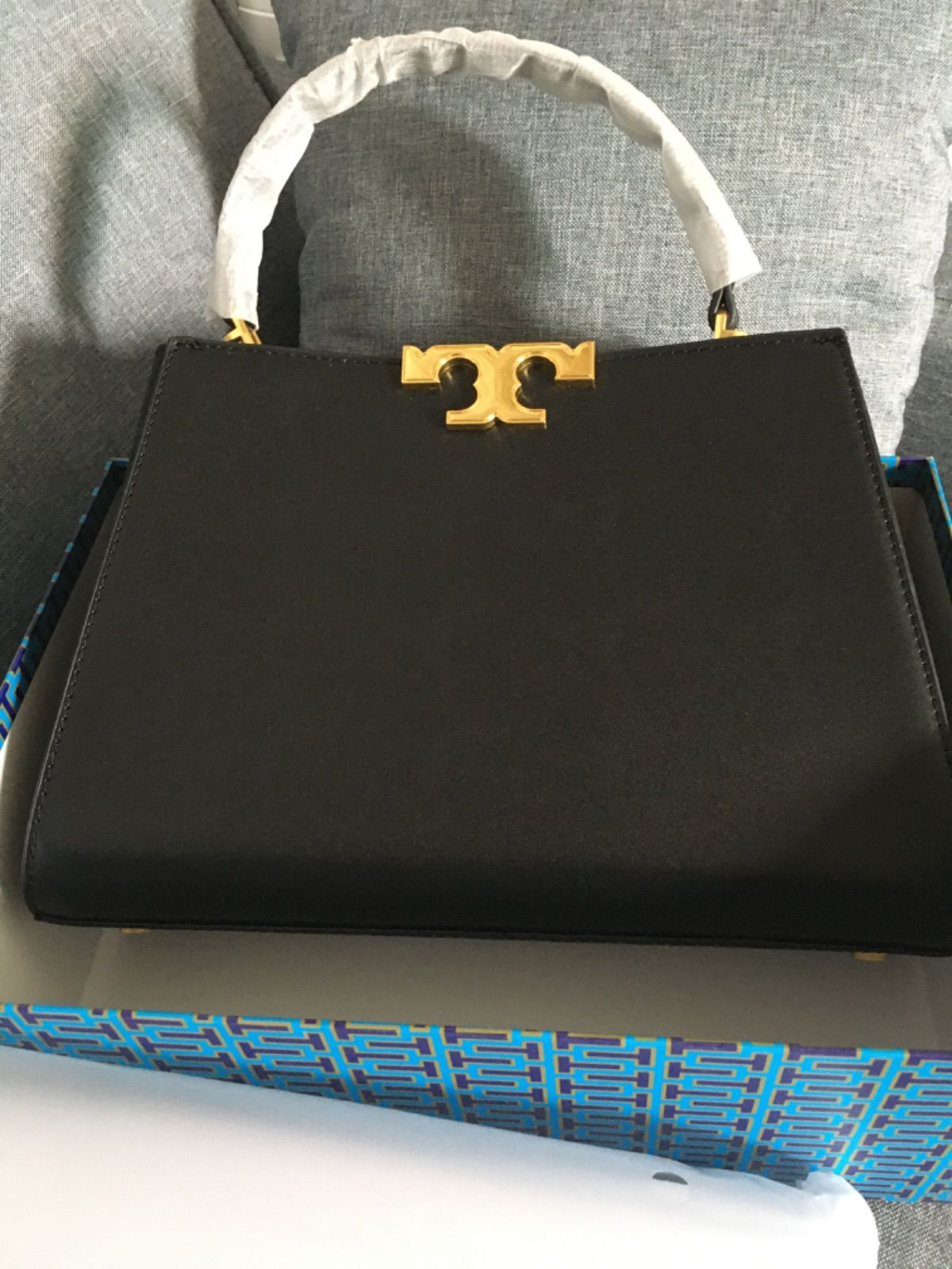 新品 トリーバーチ TORY BURCH トリーバーチ ハンドバッグレディース バッグ ショルダーバッグ #ブラック#ギフト箱付き