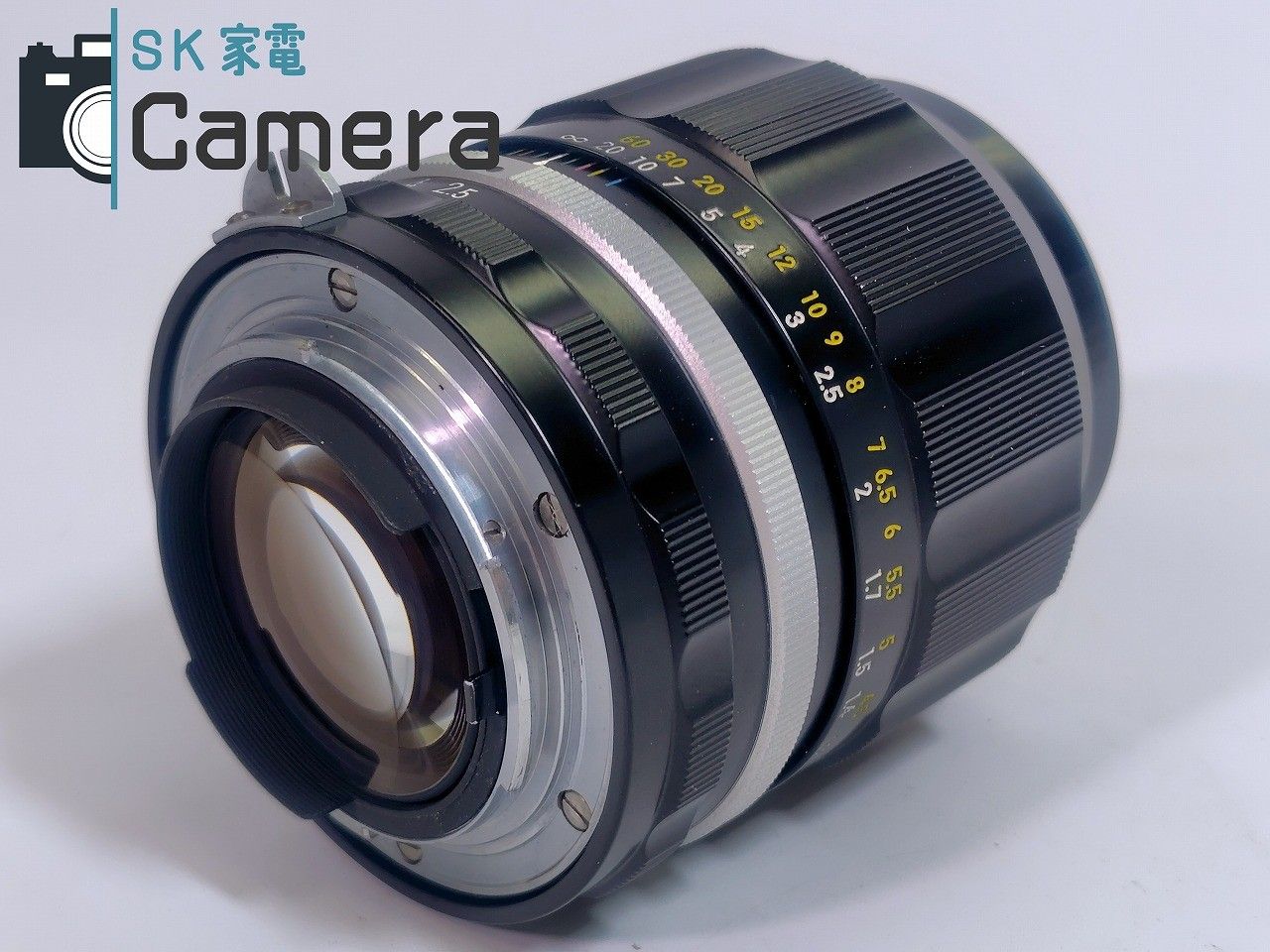 Nikon Auto 非Ai ニコン 105mm F2.5 NIKKOR-P Nikkor-P 105mm 10.5cm