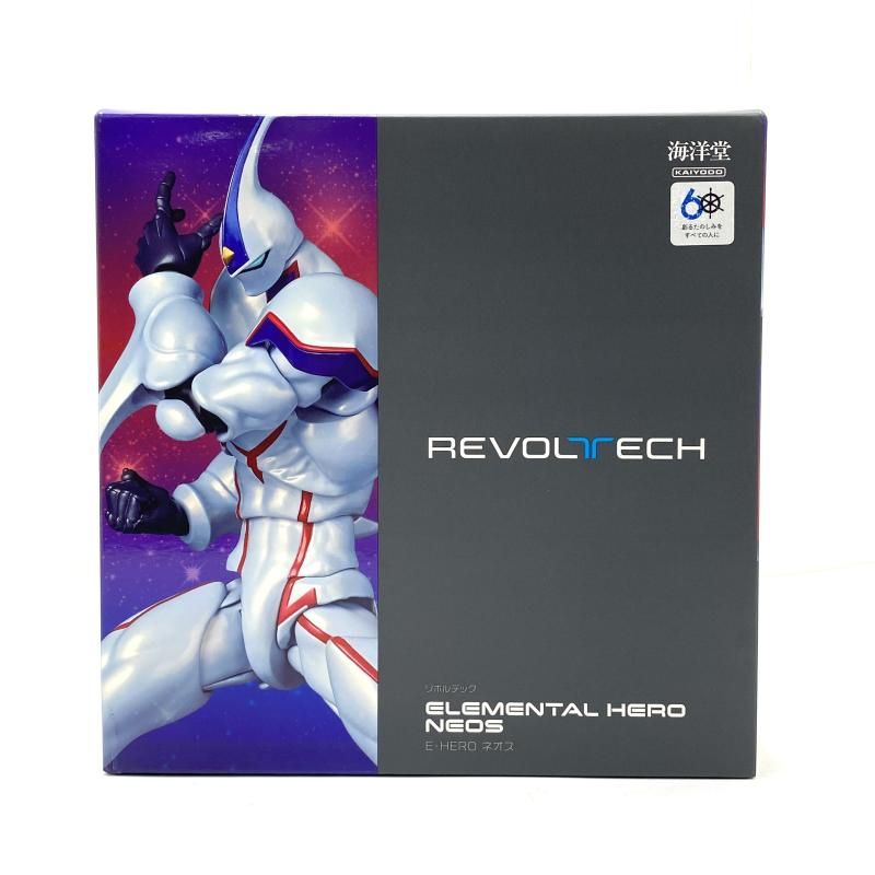 新品未開封　特典付き　リボルテック　E-HEROネオス 中古】【開封】リボルテック E・HERO ネオス 「遊☆戯☆王