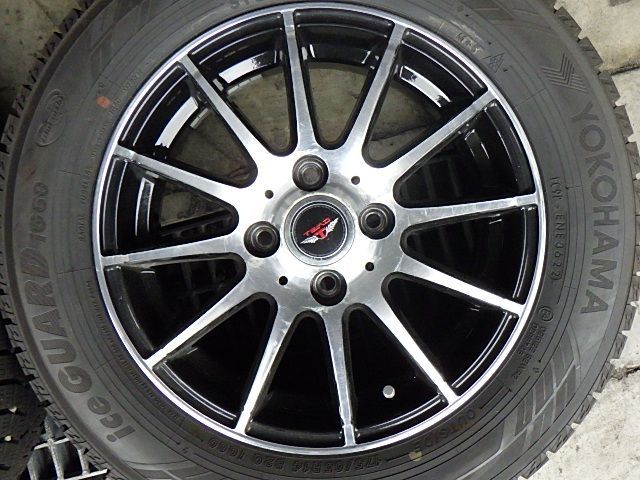☆ 155/65R14 スタッドレスタイヤ アルミホイール付 4本セット