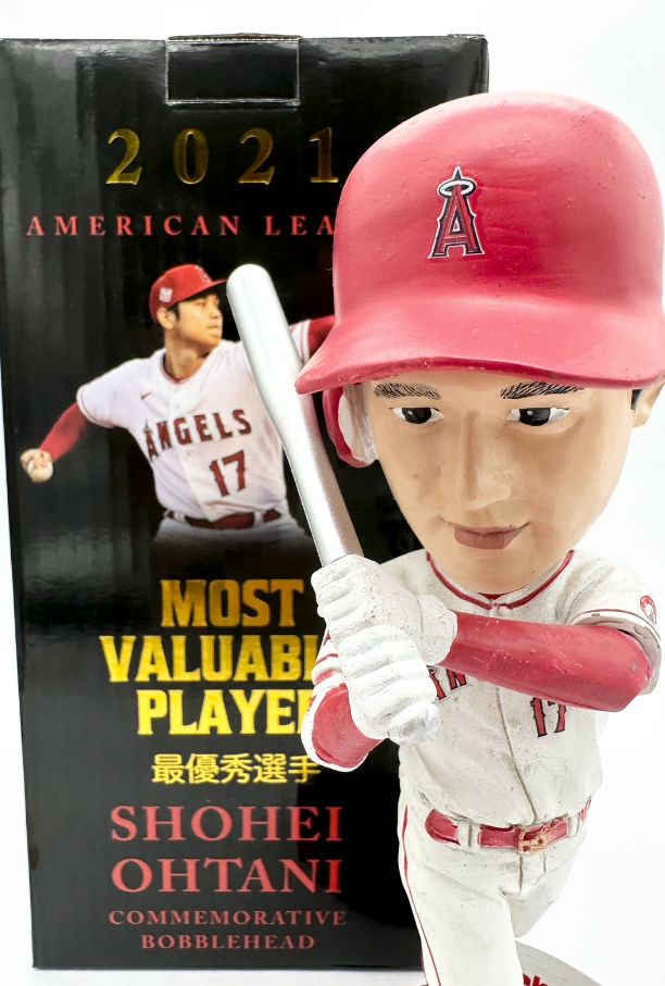 記念品/関連グッズ大谷翔平ボブルヘッドMVP 配布限定 フィギュア大谷