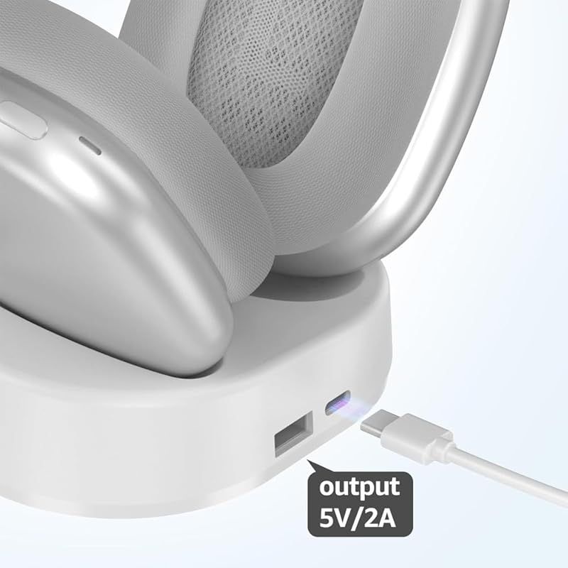 AirPods Max スペースグレイ 専用スタンド付き Appleのヘッドホンの