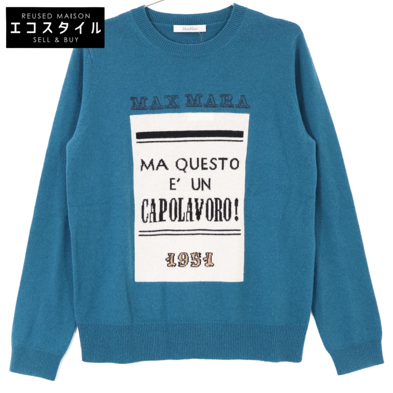 Max Mara マックスマーラ 新品同様 13661813 白タグ CAPOLAVORO