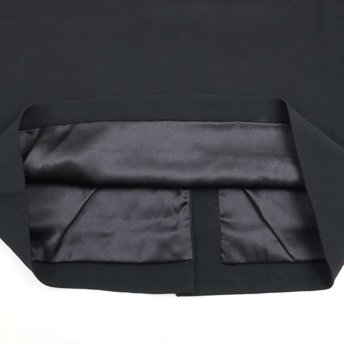 DOLCE&GABBANA ドルチェ＆ガッバーナ 17SS レース切替レーヨンドレス