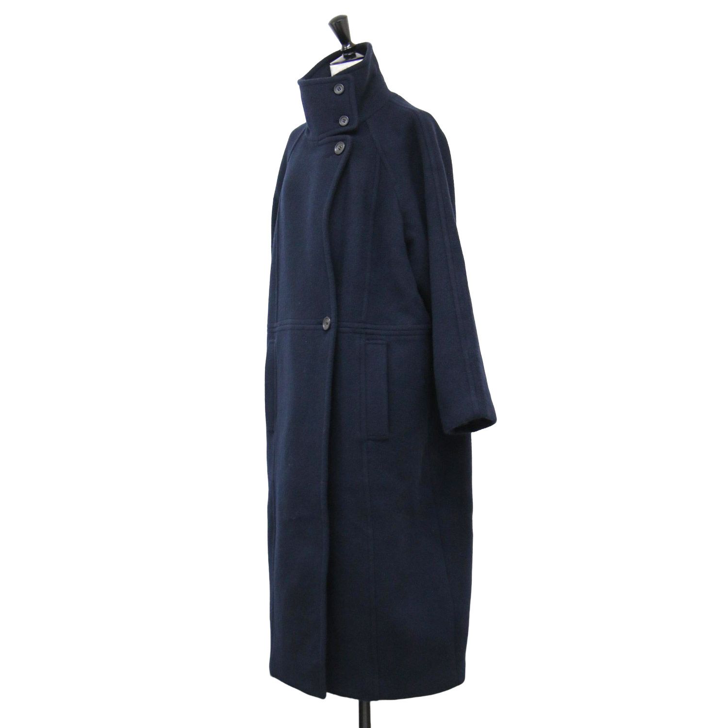 美品 SLOBE IENA スローブ イエナ コート ネイビー 紺 サイズ:36(S) 23 