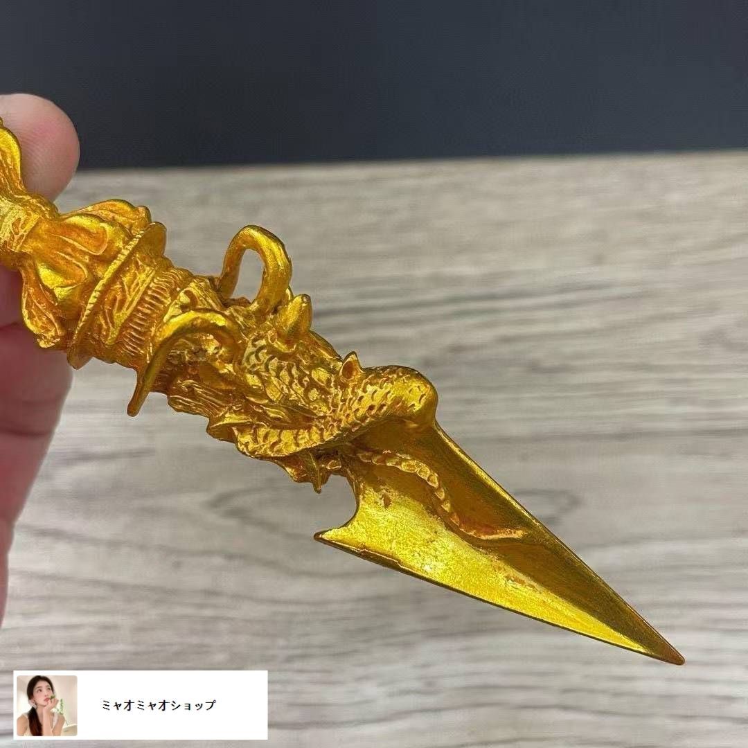 旧家収蔵 中国古玩 ?? 馬頭金剛降魔杵 置物 - メルカリ
