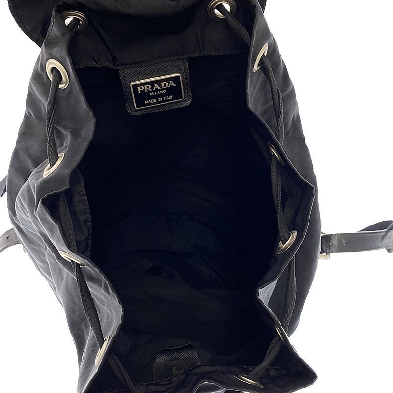PRADA / プラダ | 三角ロゴ テスートナイロン 巾着 バックパック  