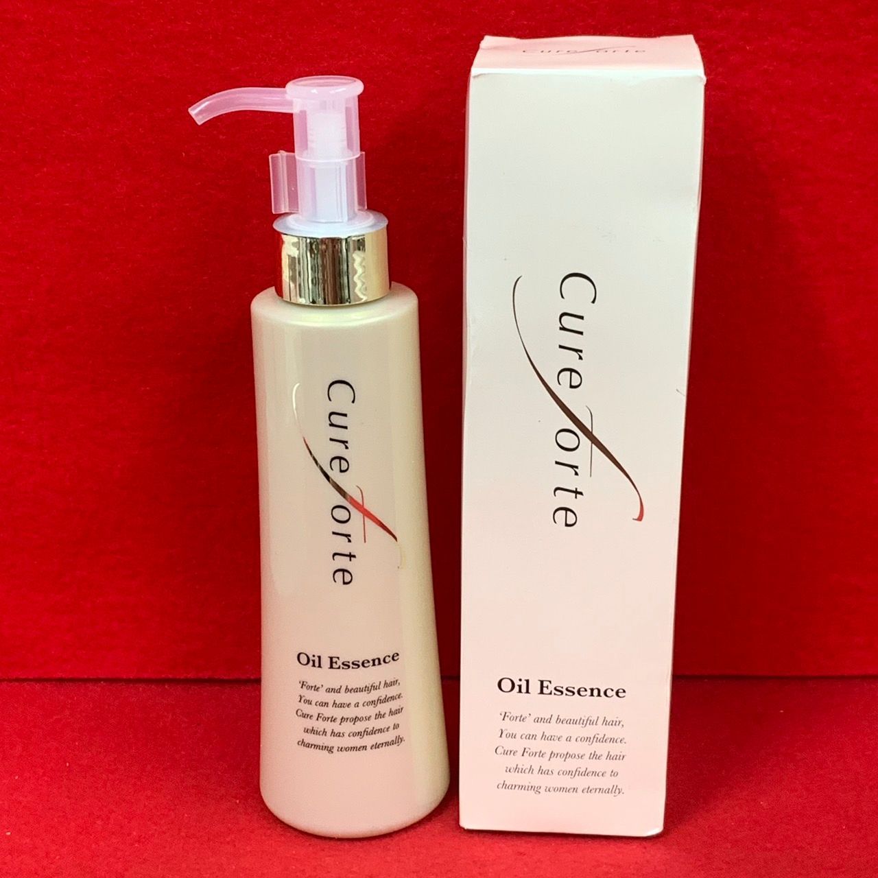Cureforteキュアフォルテ オイルエサンス ヘアオイル美容液 75ml×2