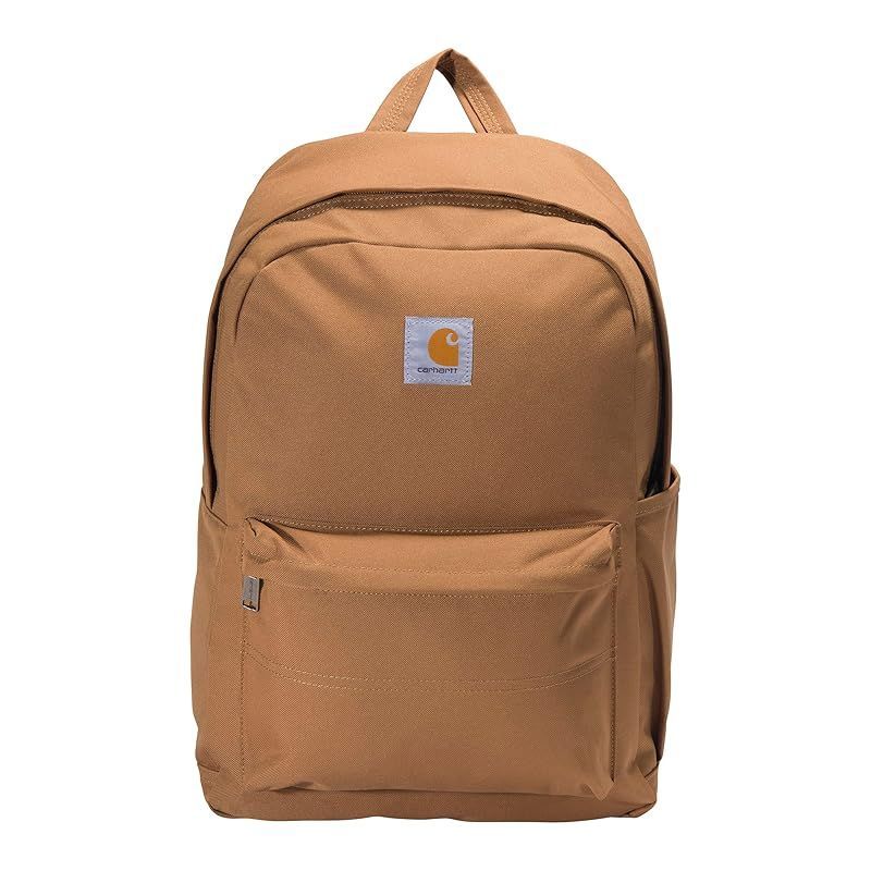 【在庫セール】Carhartt Essentials バックパック 15インチ ラップトップスリーブ 旅行 仕事 学校用， カーハートブラウン。， One Size， Essentials バックパック 15インチ ラップトップスリーブ 旅行 