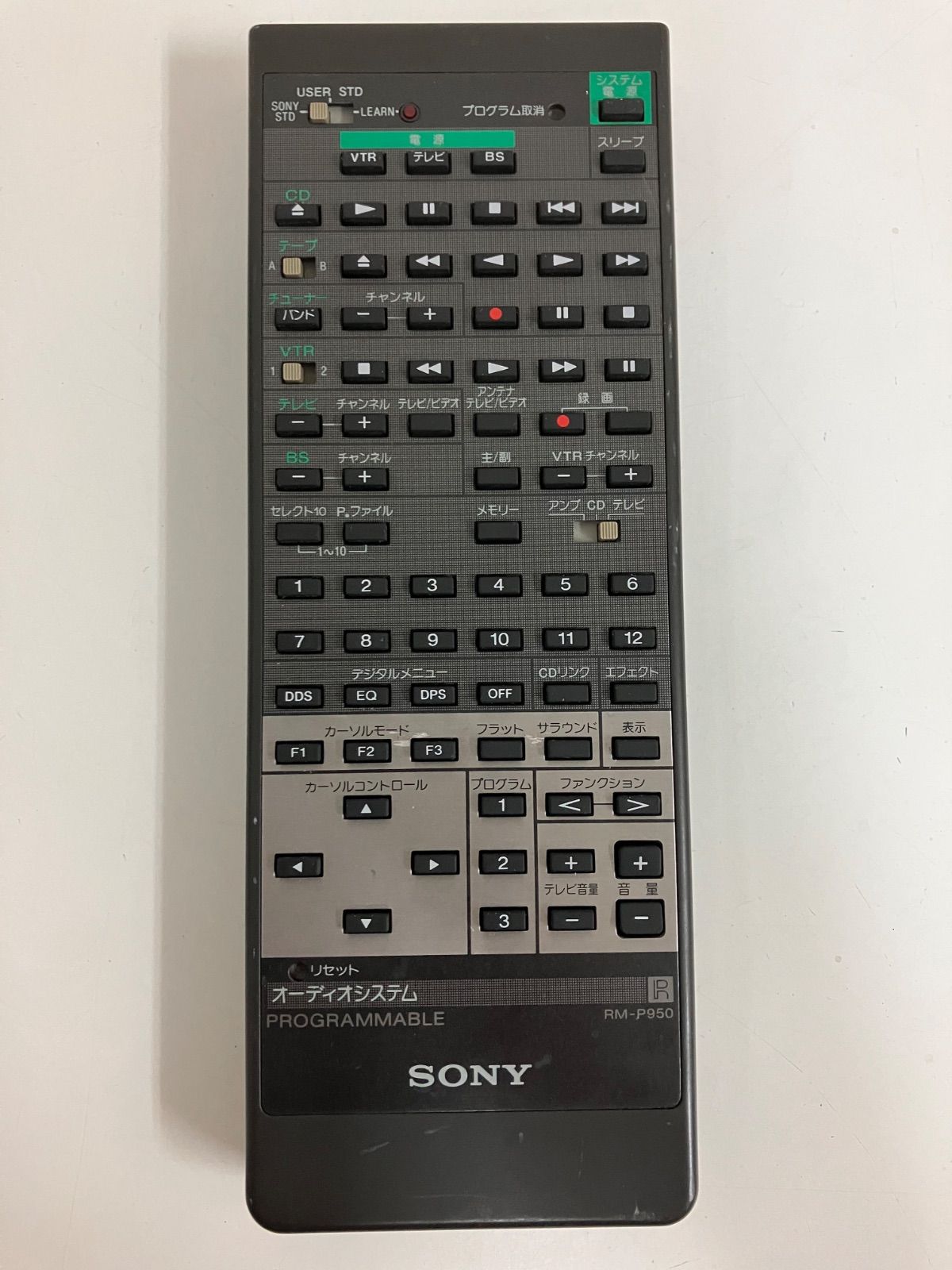SONY ソニー オーディオリモコン RM-P950