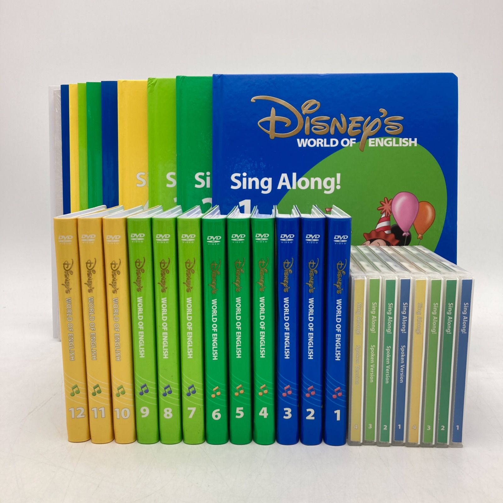 新子役 シングアロング ディズニー英語システム CD・DVD・絵本・ガイド