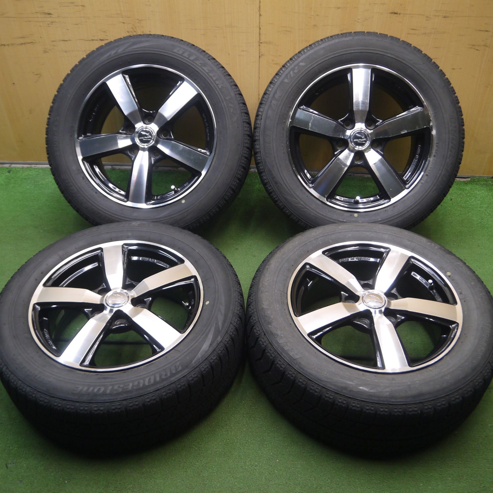 送料無料* 4本価格☆SMACK ENKEI 205/60R16 スタッドレス ブリヂストン 