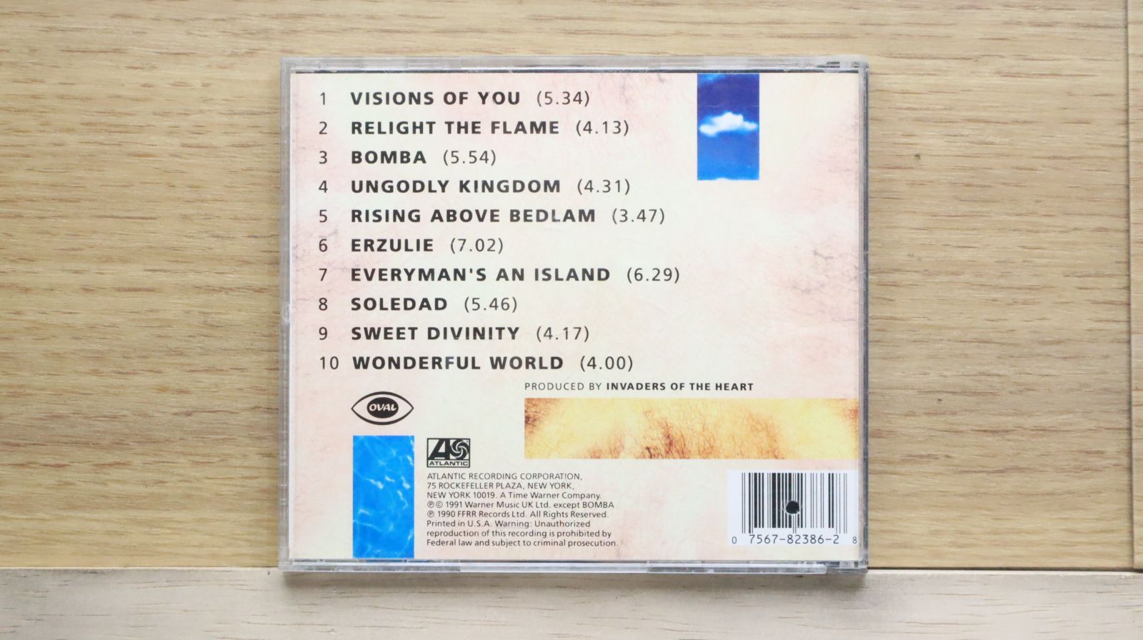 輸入盤CD☆Jah Wobble/ジャー・ウォブル□ Rising Above Bedlam