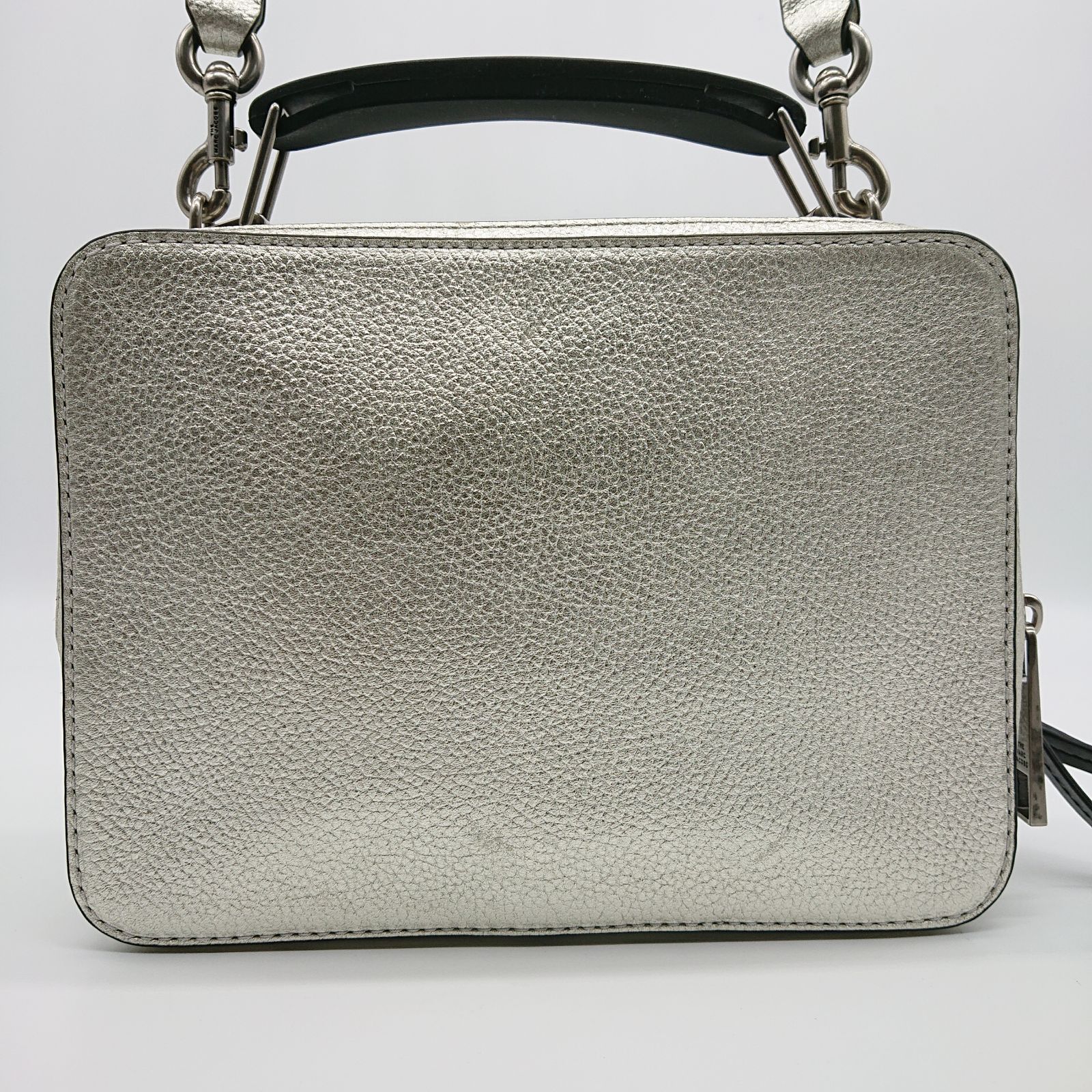 【美品】 マークジェイコブス THE BOX ショルダーバッグ 2way 美品✨マークジェイコブス THE BOX ショルダーバッグ 2way