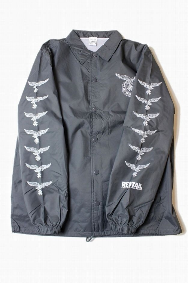 ViSE REDTAiL バイス レッドテイル V-EAGLE Nylon Coach Jacket〔Gray