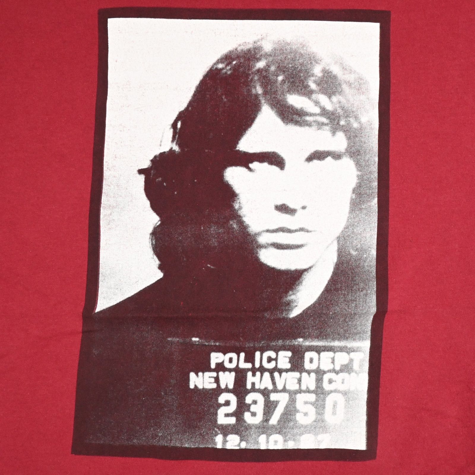 The Doors 1967 Jim Morrison Mugshot ロックTシャツ