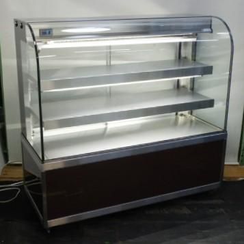 西濃営業所止 2018年製 ダイワ 冷蔵 ショーケース ケーキ ケース KN401B3 3段 後開き W120D50H115cm 100V LED 135kg 3℃～