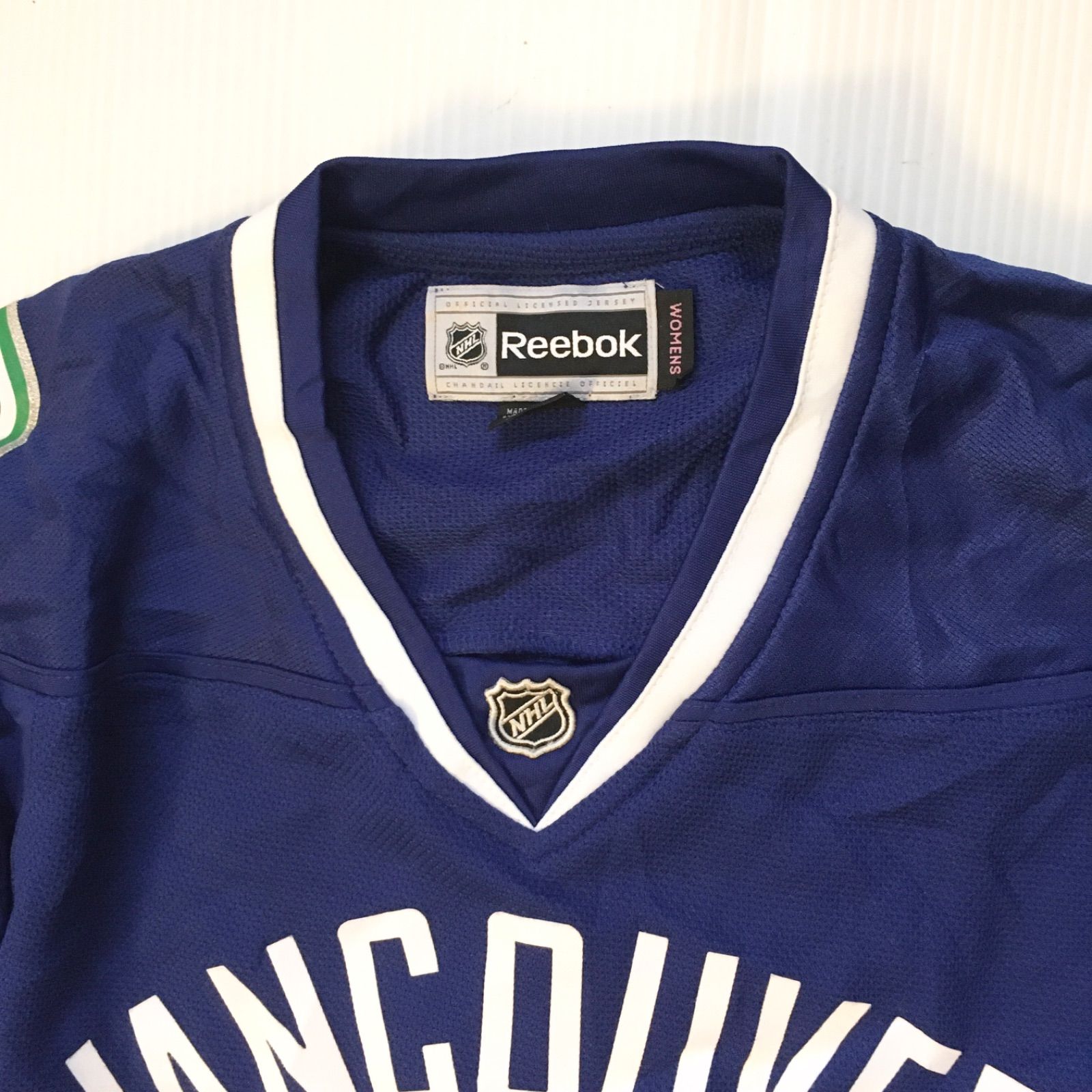 レア】リーボック製 NHL バンクーバー カナックス ユニフォーム - メルカリ