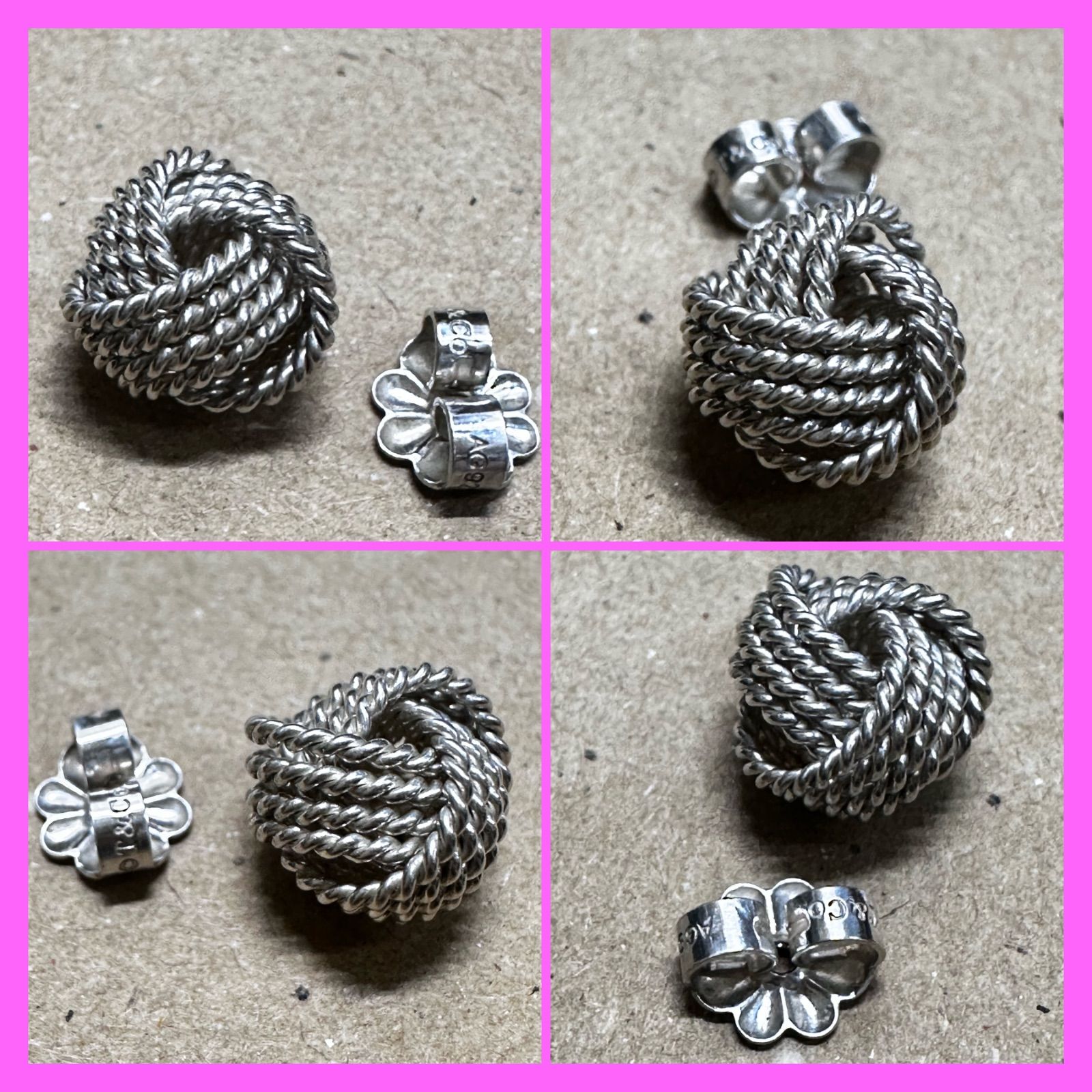 美品 TIFFANY＆Co ティファニー サマセット SV925 片耳のみ