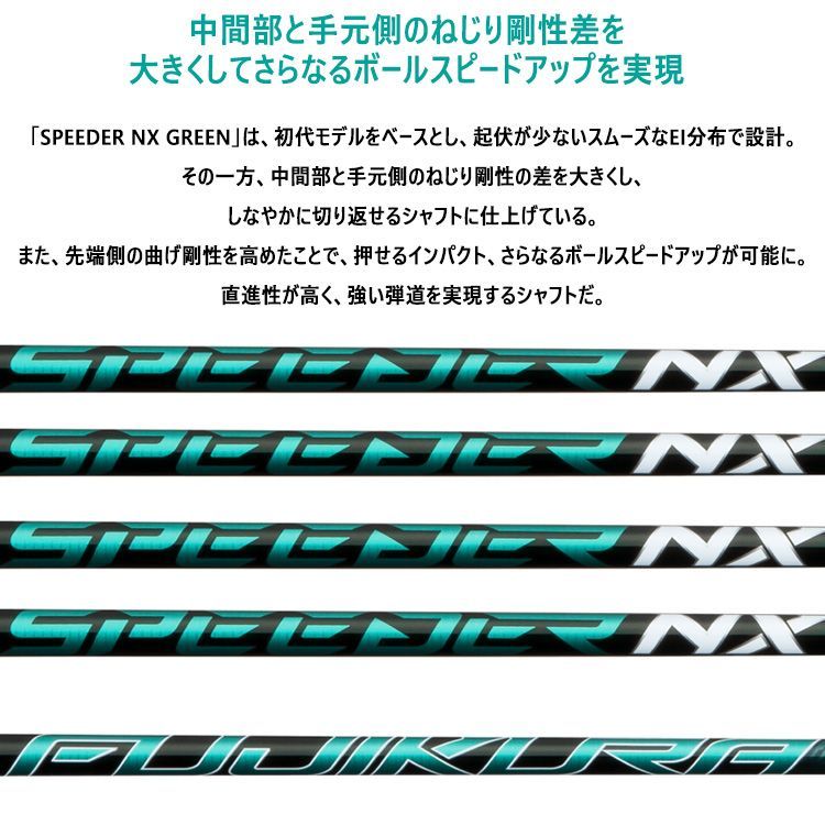 フジクラ スピーダーエヌエックス グリーンNX グリーン シャフト