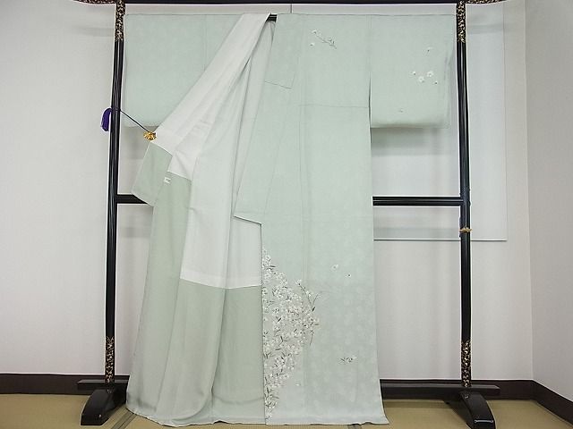 平和屋1□極上 山口美術織物 皇室 伊勢神宮御用 西陣織 訪問着 総刺繍