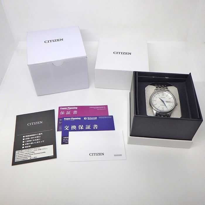 シチズン CITIZEN 腕時計 NY4050-62A デイ＆デイト 裏スケ サンレイ
