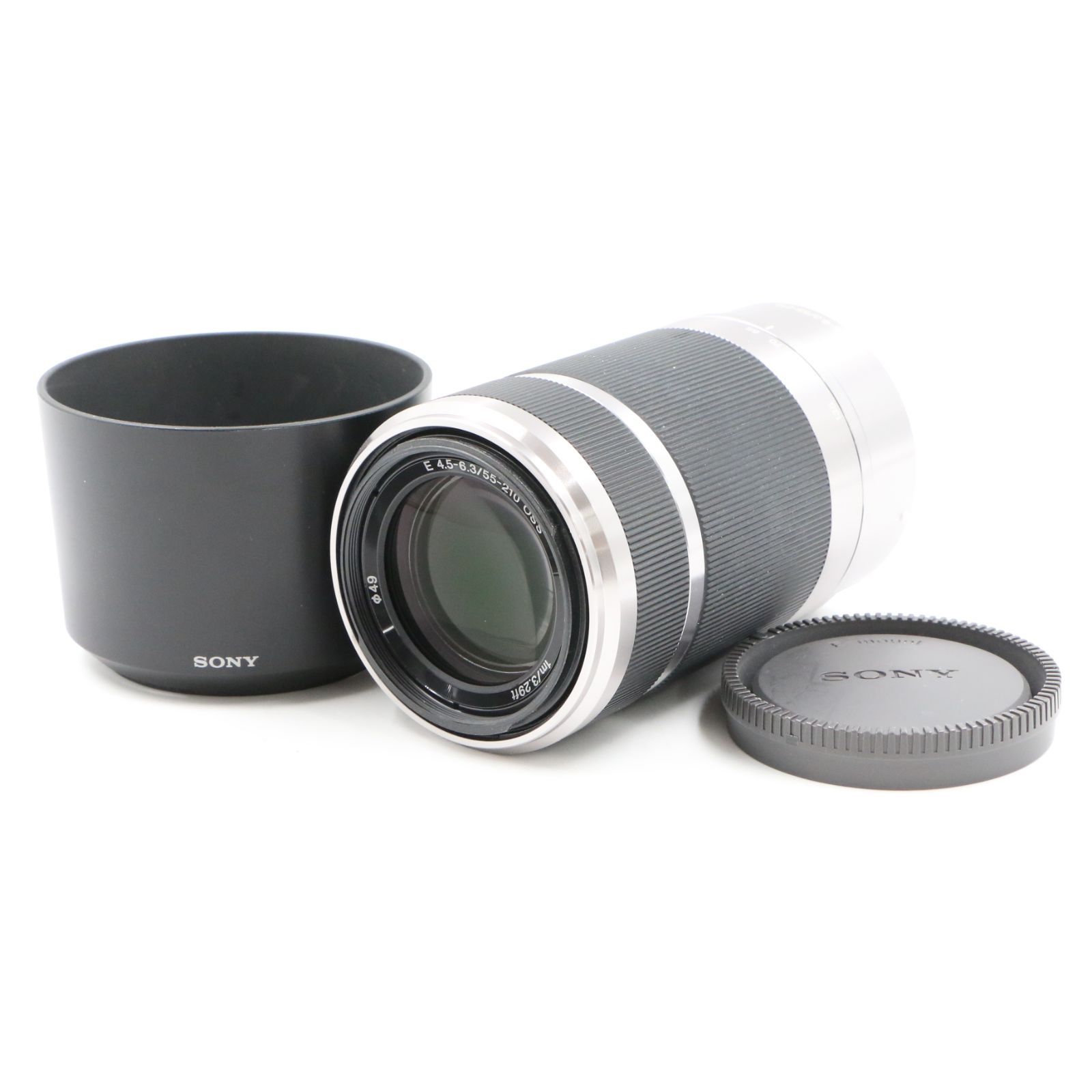 SONY SEL55210 シルバー 新品)SONY (ソニー) E 55-210mm F4.5-6.3 OSS SEL55210 シルバー