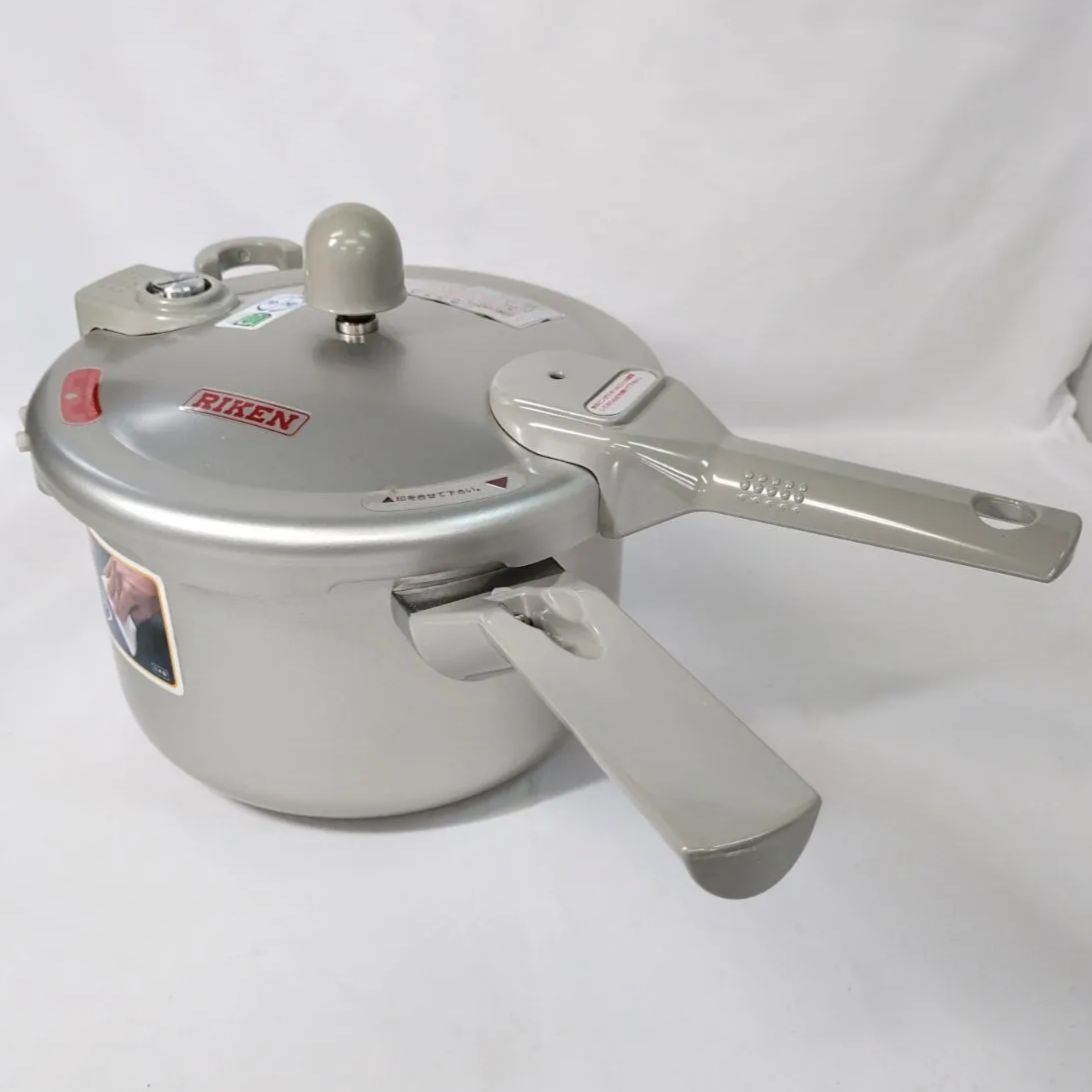 限定版 未使用品・保管品】理研 GFT-30F(3L こなべちゃん 片手鍋 圧力鍋 調理器具