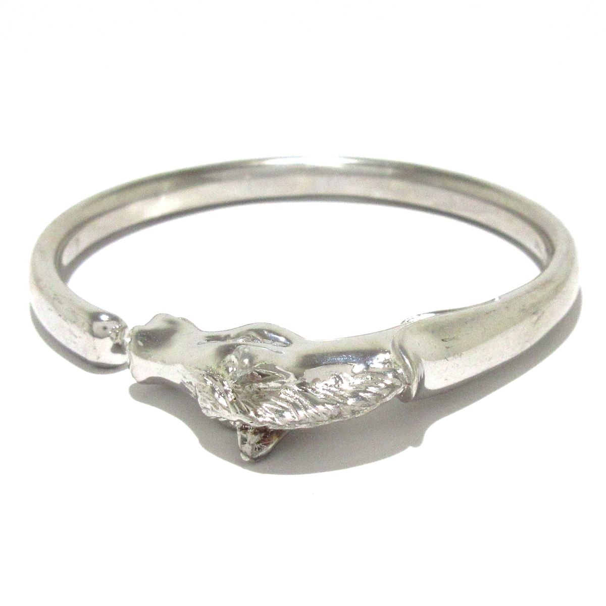 HERMES エルメス バングル シュバルホース シルバー