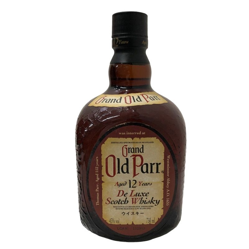 Grand Old Parr 12年 スコッチウイスキー 2本セット Amazon.co.jp: 【Amazon.co.jp限定】 Old Parr 【ギフトにも