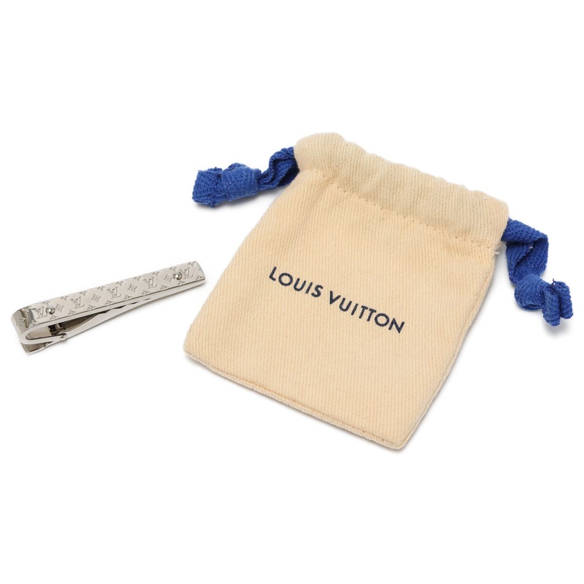 美品  ルイヴィトン ネクタイピン モノグラム ボールド M00703 LOUIS VUITTON 美品 ルイ ヴィトン ネクタイピン モノグラム