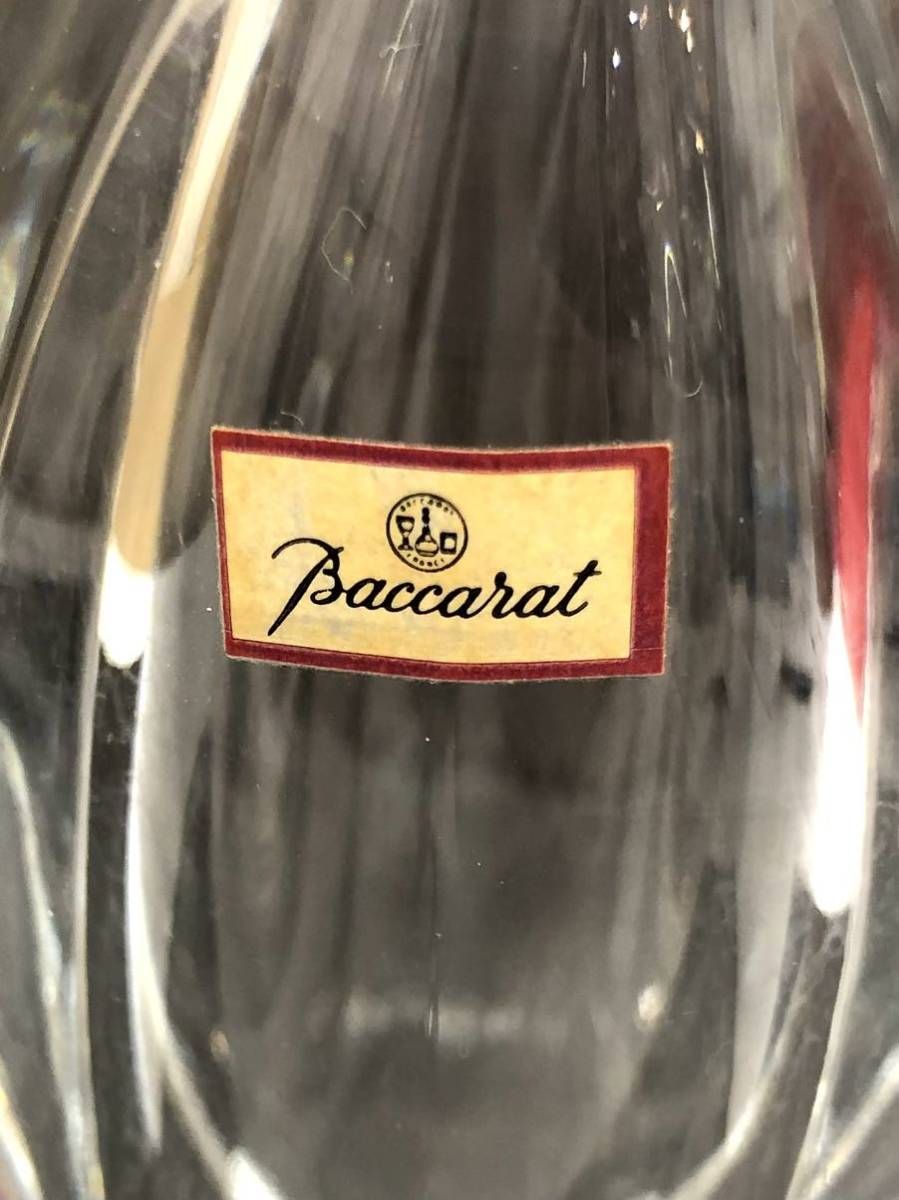 Baccarat クリスタルガラス バカラ　フラワーベース　リゴット　ジベルニー　花瓶　18665703