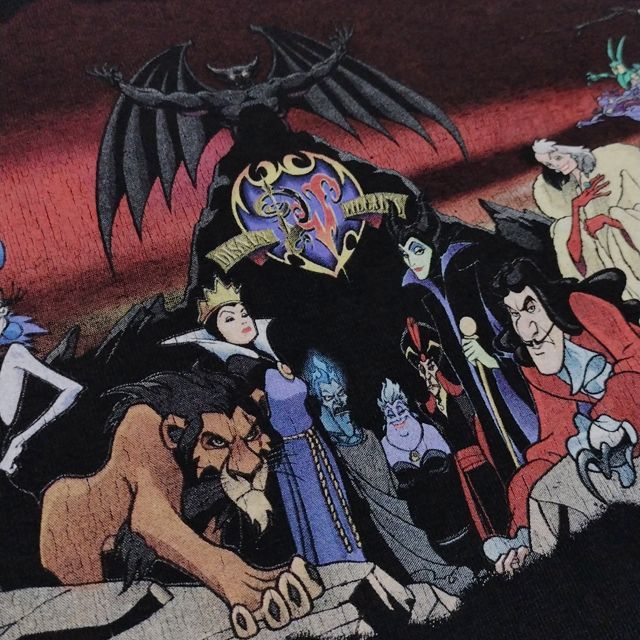 90's Disney Villains/ディズニー・ヴィランズ・ミッキーマウス・ T 