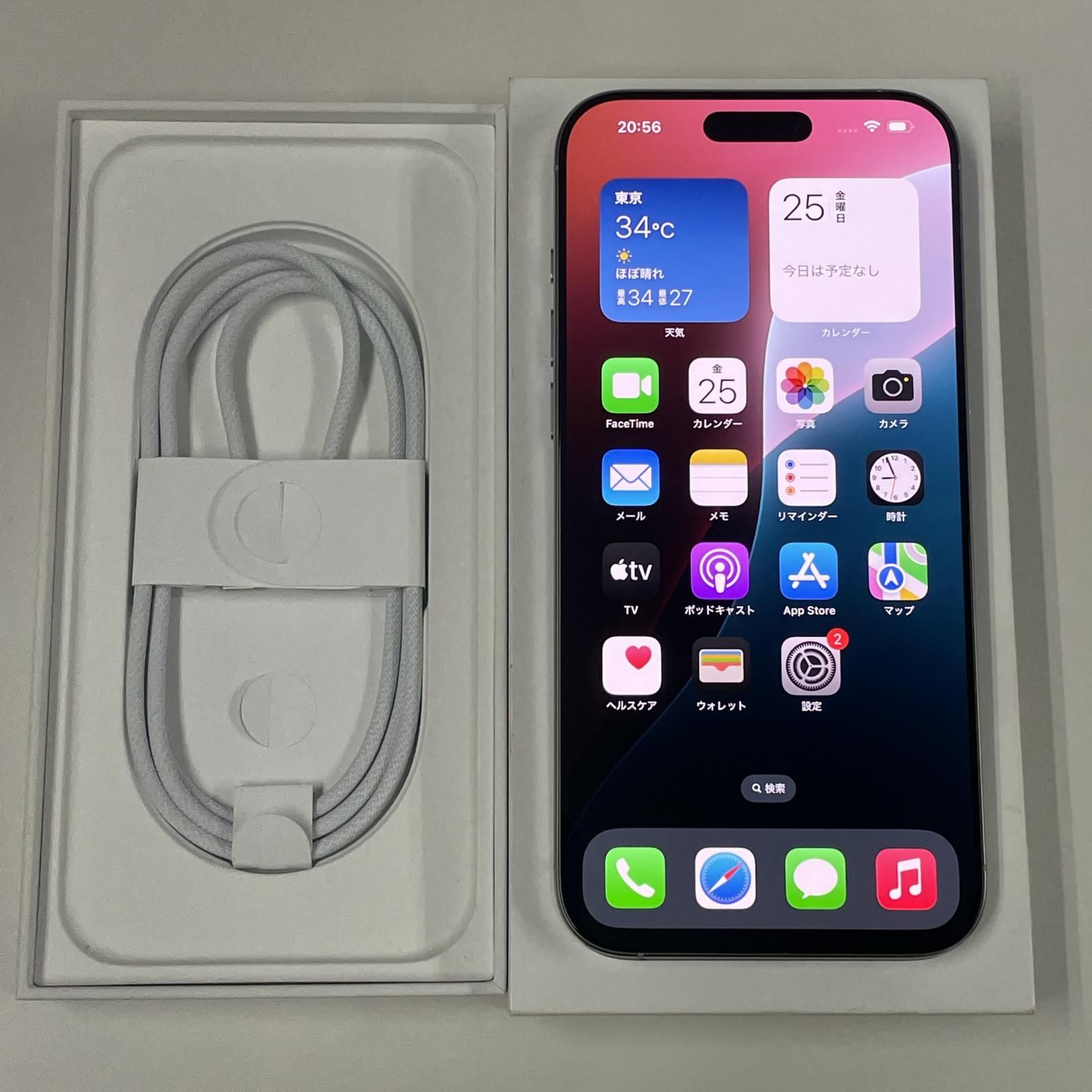 SIMフリー iPhone 16 Pro Max 512GB ホワイトチタニウム - メルカリ