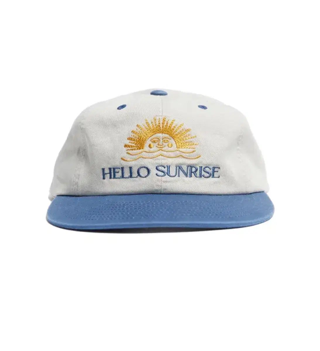 HELLO SUNRISE 帽子 Two Tone Washed OG Logo 6Panel