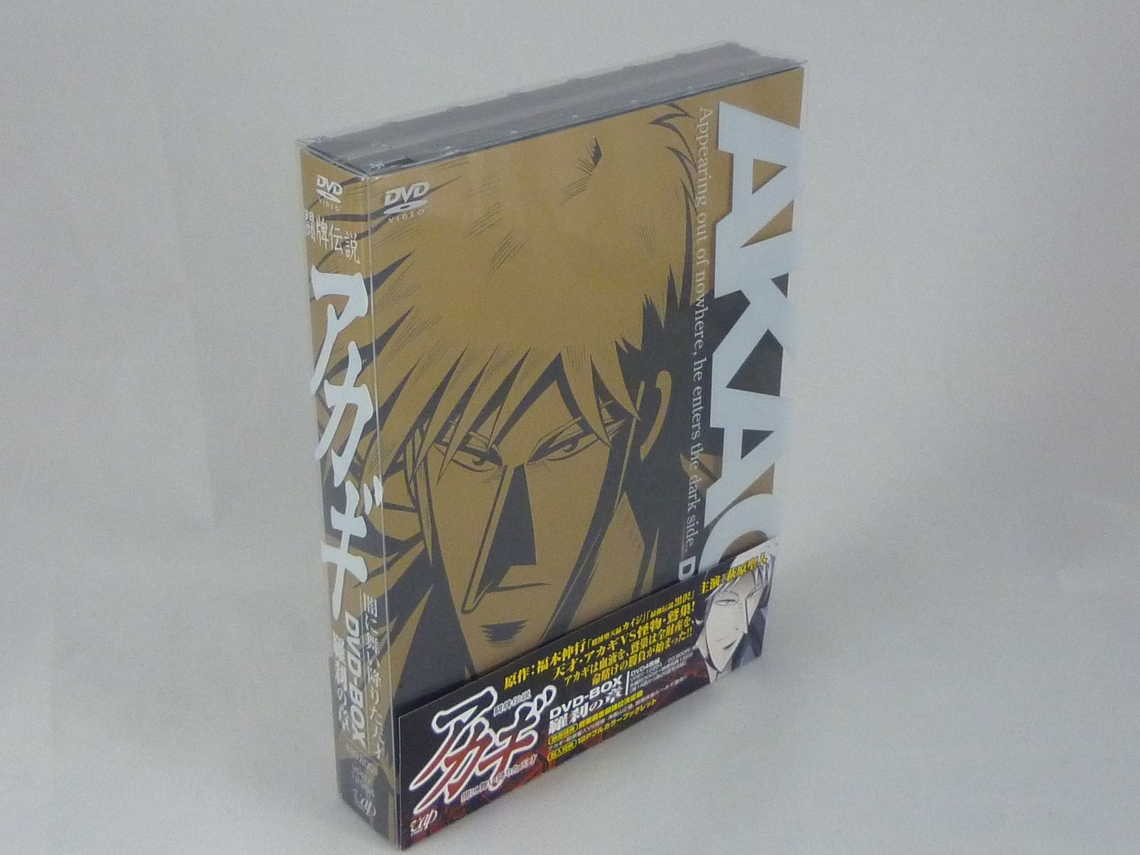 闘牌伝説 アカギ DVD-BOX 購入特典 麻雀牌 未使用 闘牌伝説 アカギ DVD-BOX