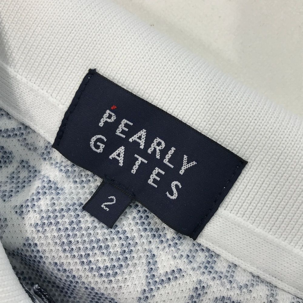 サイズ：2 PEARLY GATES パーリーゲイツ 2023年 半袖ポロシャツ ロゴ総