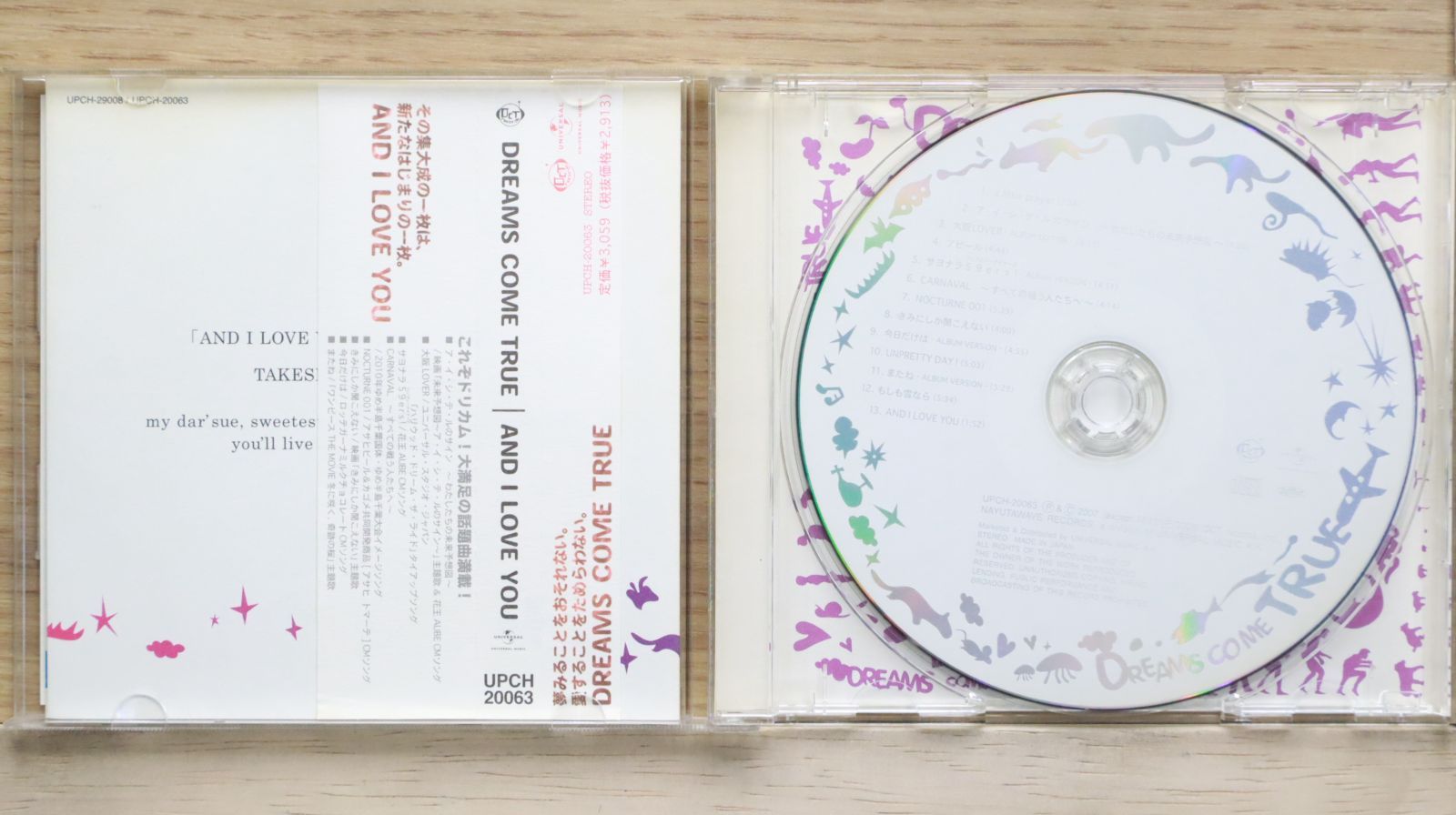 国内盤CD☆ドリームズ・カム・トゥルー/DREAMS COME TRUE□ AND