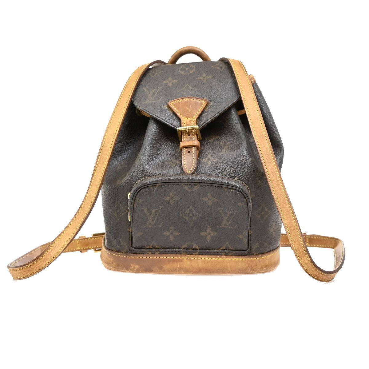LOUIS VUITTON ルイヴィトン ミニ モンスリ リュック サック