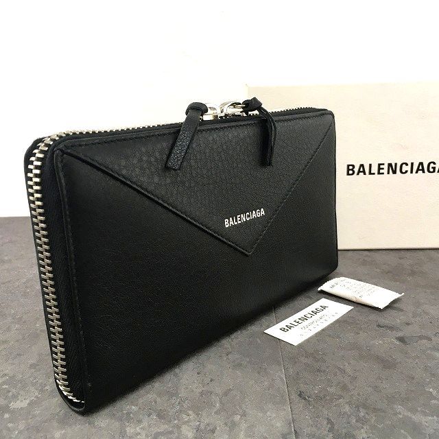 437 送料込み! 未使用品 BALENCIAGA ジップウォレット 490625 437 送料込み! 未使用品 BALENCIAGA ジップウォレット 490625