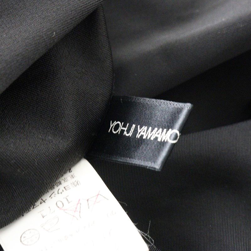 ヨウジヤマモトプリュスノアール Yohji Yamamoto +NOIR スキッパー  
