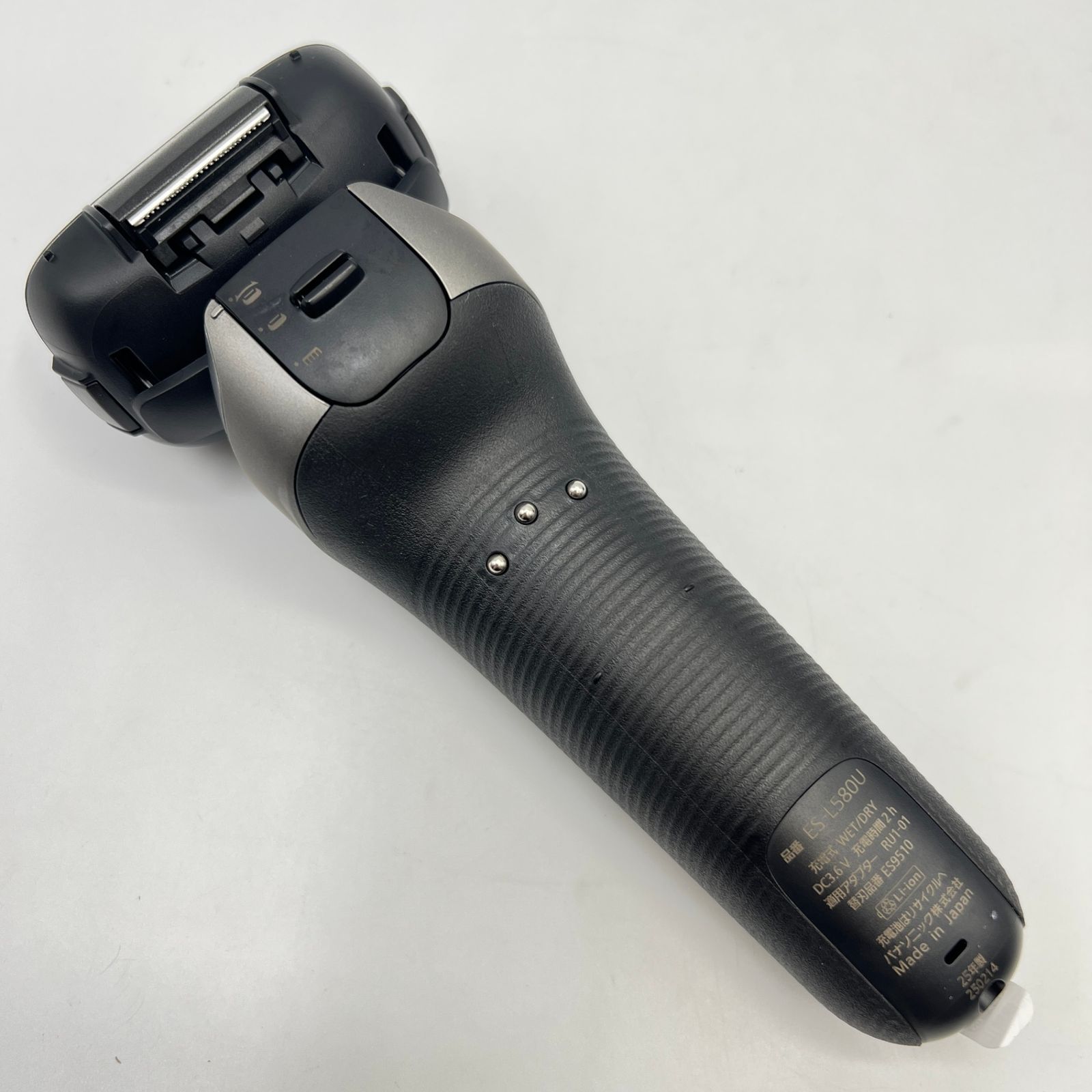 美品】パナソニック ラムダッシュPRO ES-L580U-S シルバー メンズ