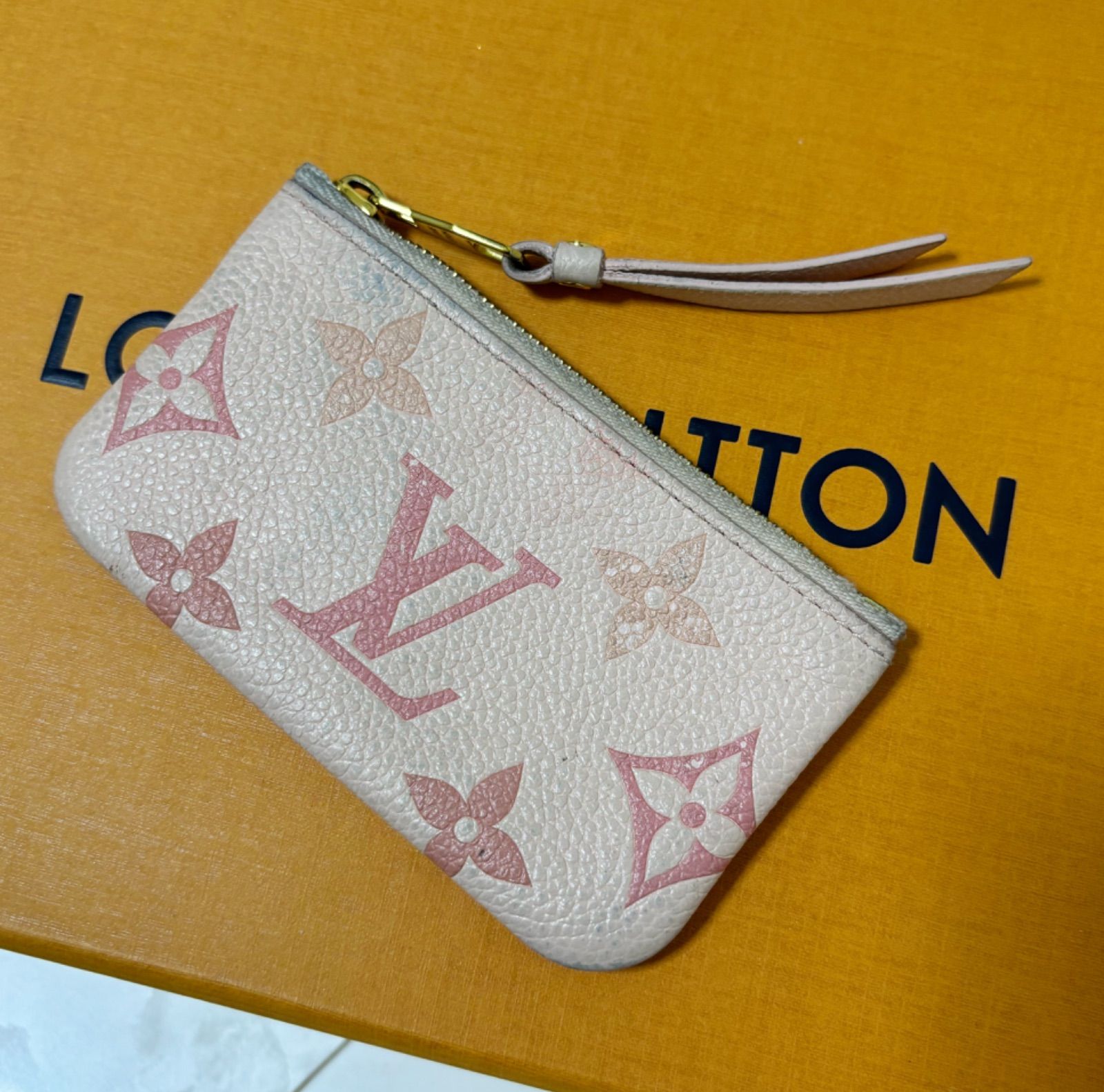 LOUISVUITTON ルイヴィトン ポシェットクレ コインケース レザー