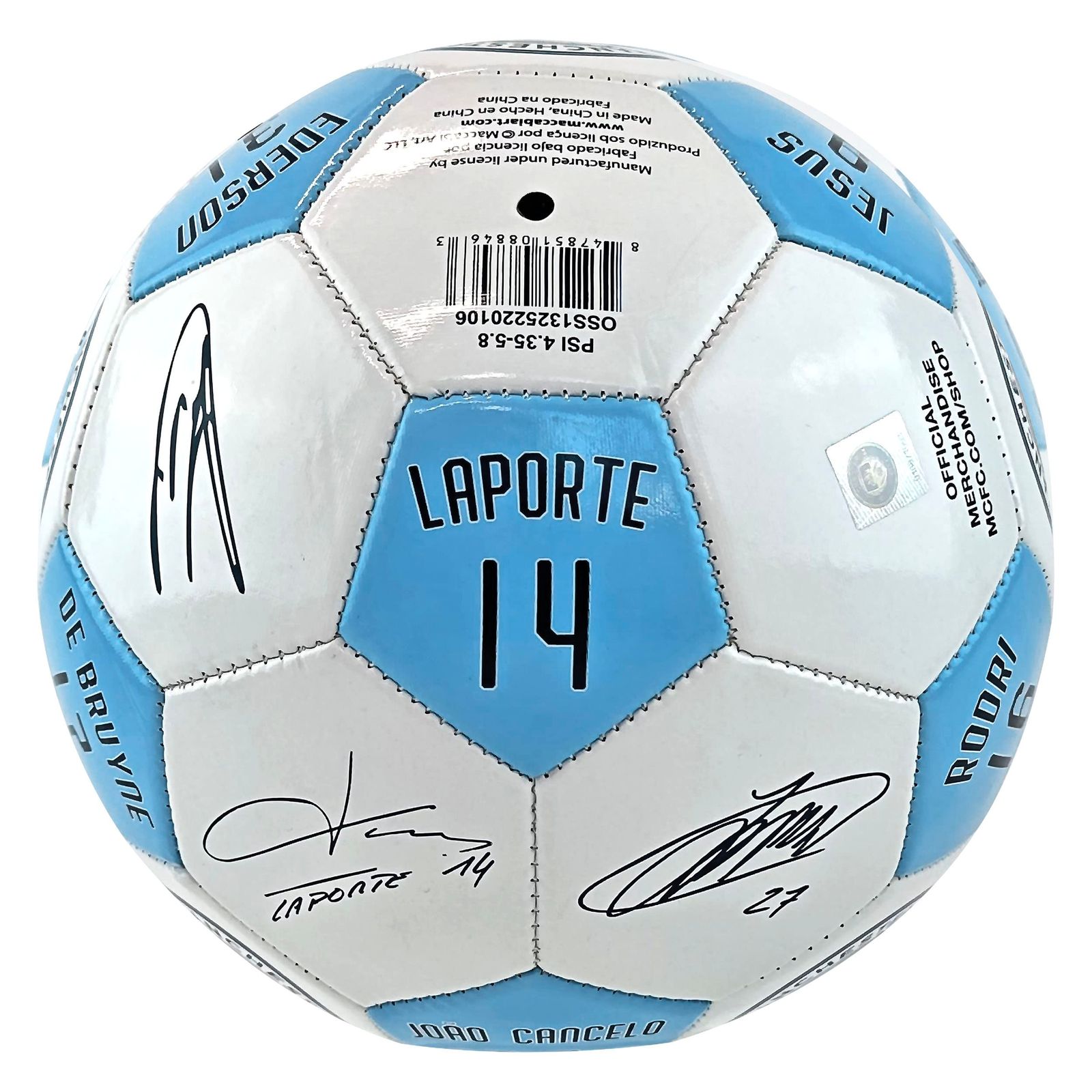 マンチェスター・シティ 公式サッカーボール 5号 Amazon.co.jp: 公式マンチェスターシティFCサッカーボール