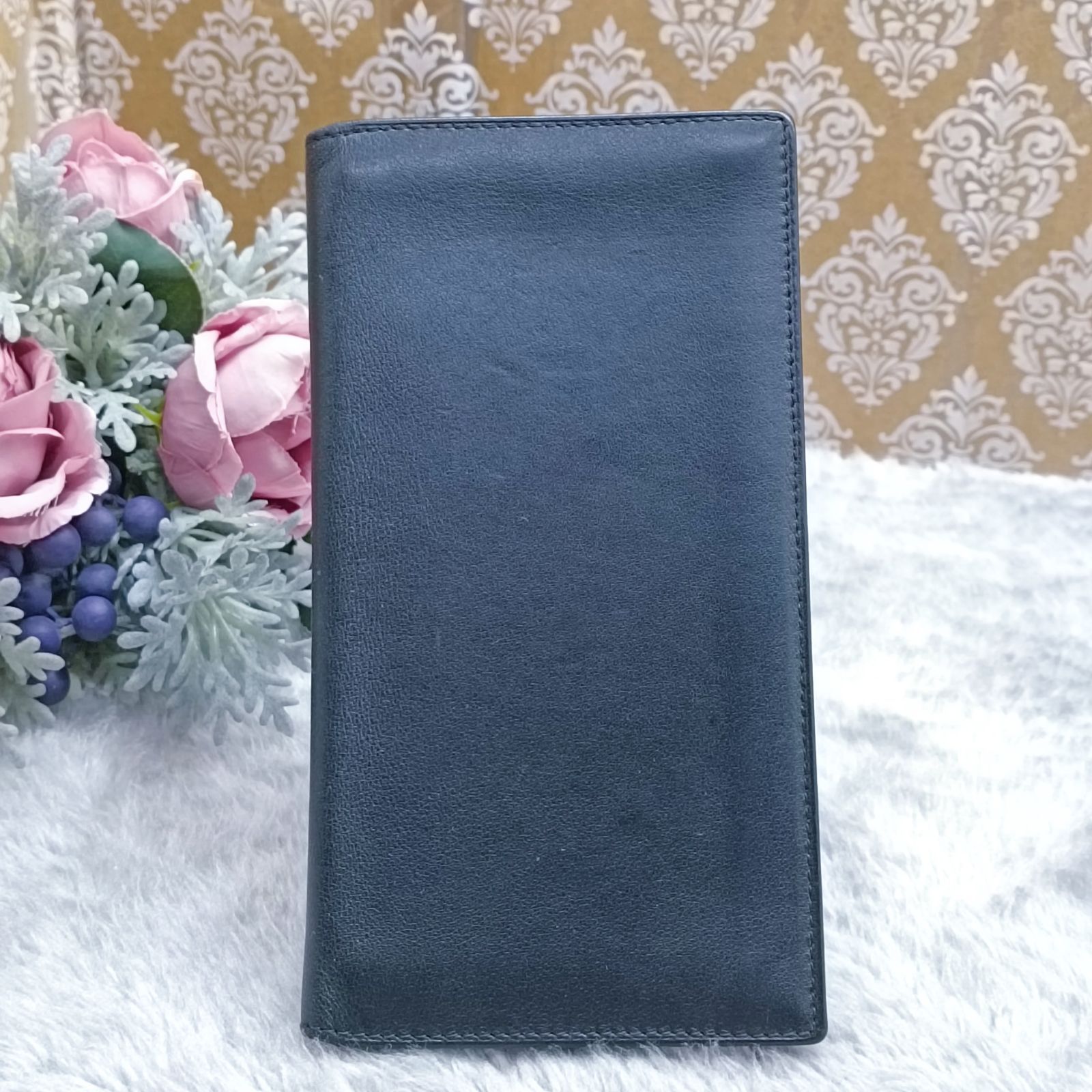 BVLGARI 》 ブルガリ 札入れ 長財布 ロングウォレット カーフレザー
