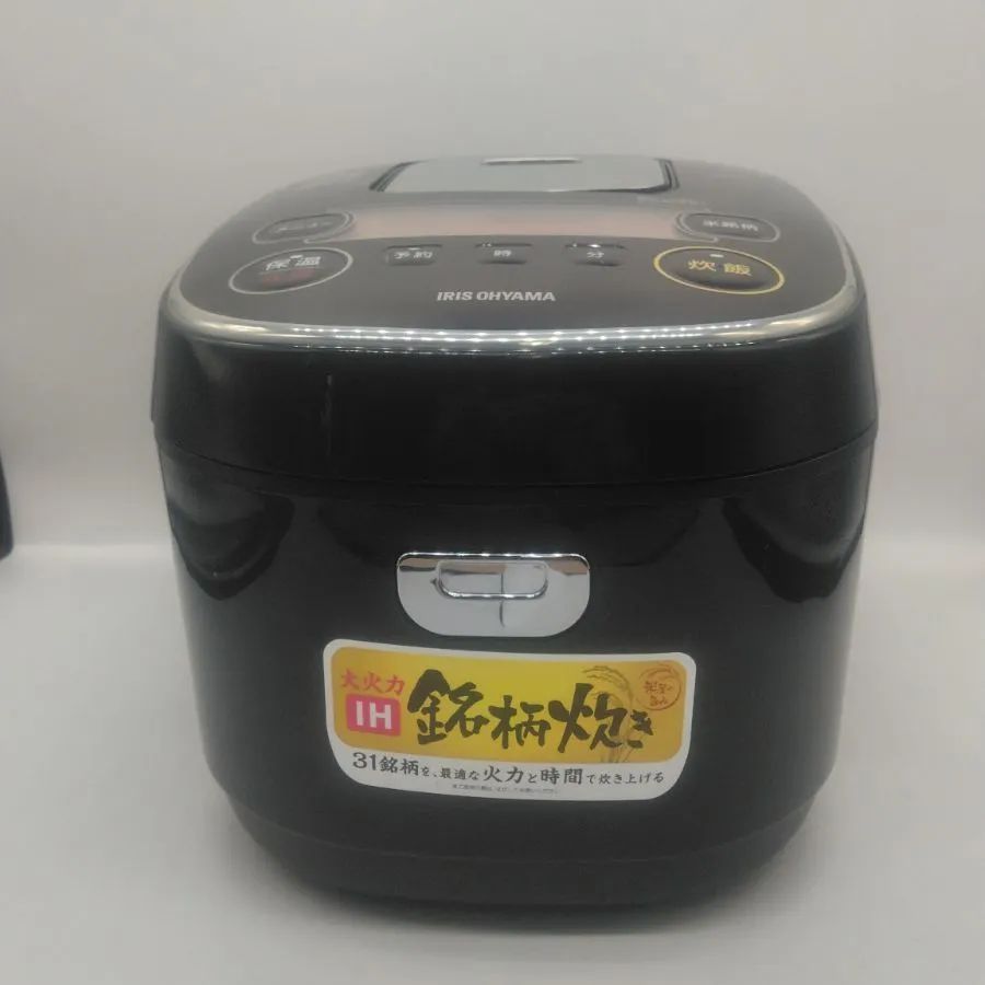 アイリスオーヤマ炊飯器5.5合IH式RC-IE50-B - Aリユース - メルカリ